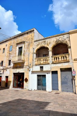 İtalya 'daki Nardo Salento tarihi binaları