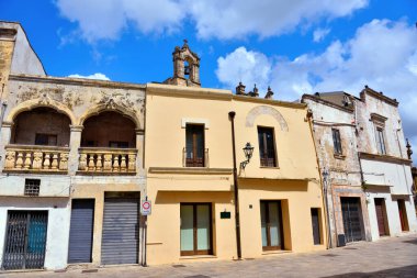 İtalya 'daki Nardo Salento tarihi binaları