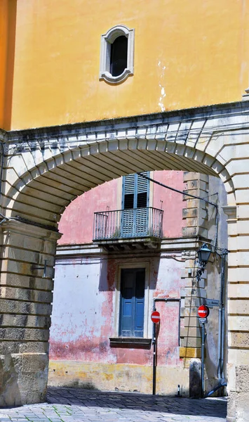 Characteristic Historic Buildings Nardo Salento Italy — Stock Photo, Image