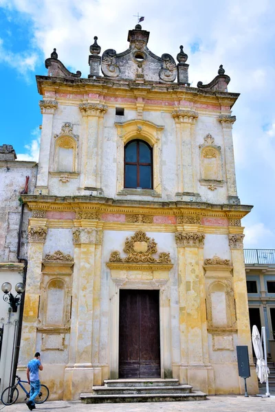 Templom Szent Trifon Xviii Sec Barokk Stílusú Nardo Salento Olaszország — Stock Fotó