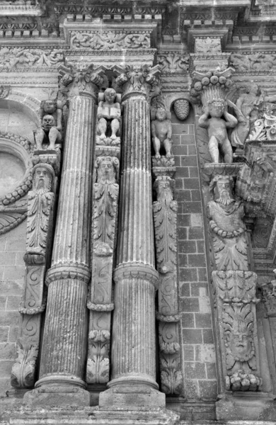 Templom San Domenico Barokk Stílusban Építése Kezdetén 1580 Befejezése Xviii — Stock Fotó