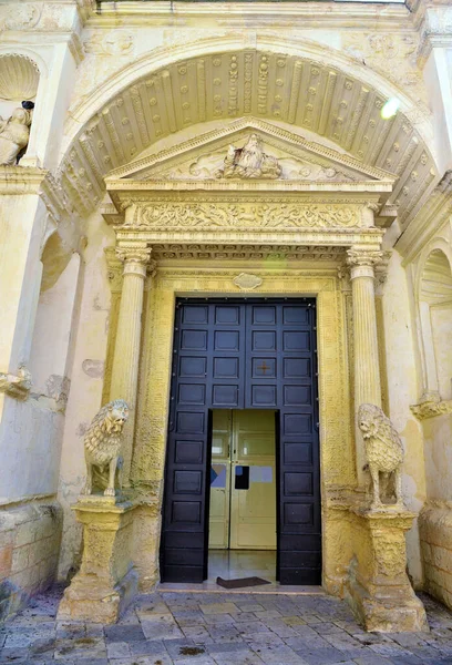 Kostel Madonny Del Carmine Nardo Lecce Italy — Stock fotografie
