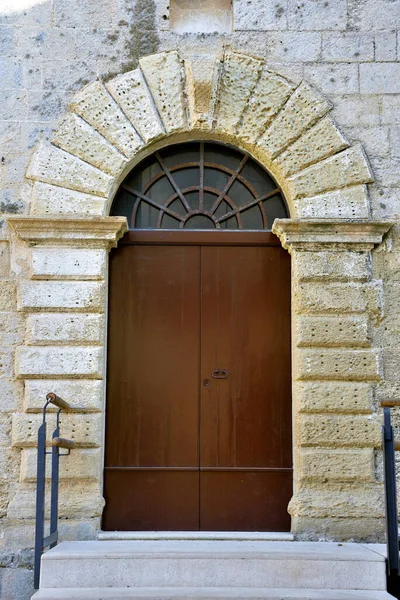 Lopez Palace Στο Otranto Apulia Ιταλία — Φωτογραφία Αρχείου