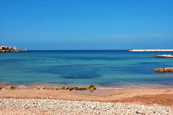 Otranto, İtalya 'nın güzel sahil manzarası