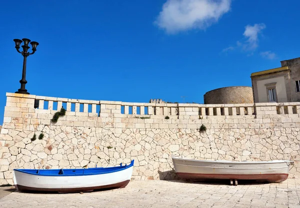 Scorcio Otranto Puglia Italia — Foto Stock