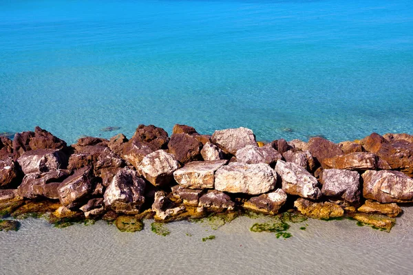 Uitzicht Prachtige Kust Otranto Italië — Stockfoto