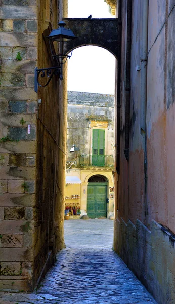 Edifici Storici Otranto Apulia Italia — Foto Stock