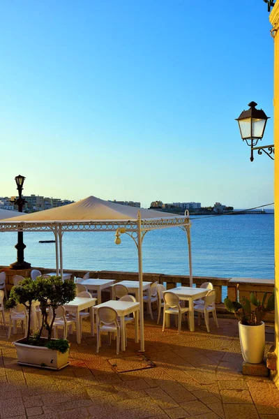 Vista Hermosa Costa Otranto Italia —  Fotos de Stock