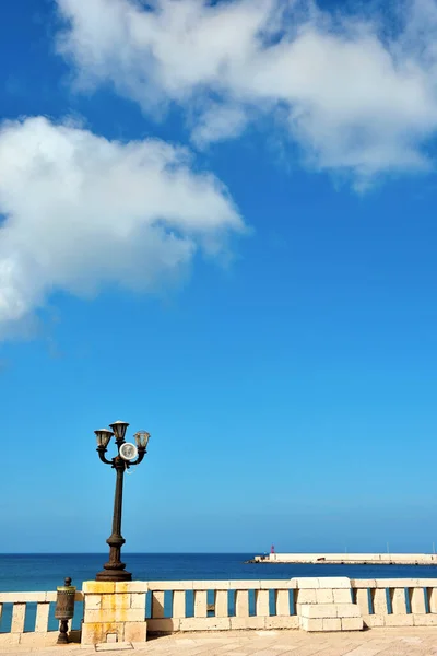 View Beautiful Coast Otranto Italy Stock Image