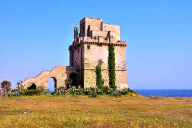 Torre Colimena porto sezaryen o salento italya