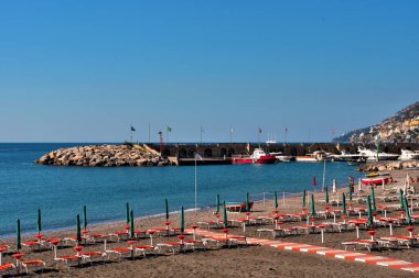Maiori Amalfi Sahil Salerno İtalya