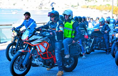 30 Eylül 2018 Maiori Amalfitan Sahili Motosiklet Yarışı Motosikletleri