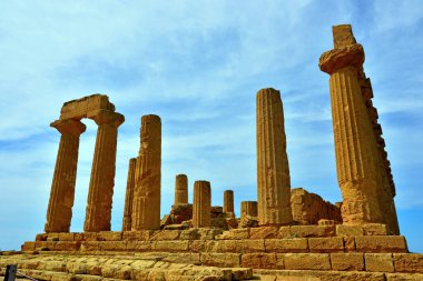 Tapınaklar Vadisi Agrigento Sicilya İtalya