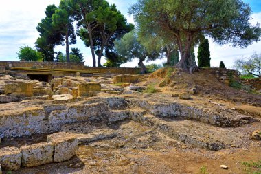 Tapınaklar Vadisi Agrigento Sicilya İtalya