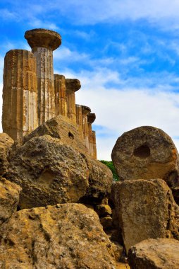 Tapınaklar Vadisi Agrigento Sicilya İtalya