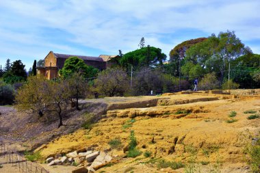 Tapınaklar Vadisi Agrigento Sicilya İtalya