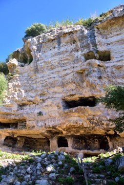 Ipica taş ocağının arkeolojik alanı, modica sisisicili İtalya