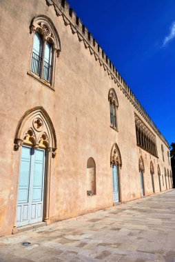 Tarihi Donnafugata Şatosu, Ragusa, Sicilya, İtalya