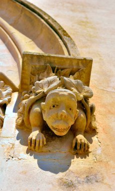 Tarihi Donnafugata Şatosu, Ragusa, Sicilya, İtalya