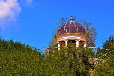 Donnafugata kalesinin botanik bahçesi, Ragusa, Sicilya, Ita