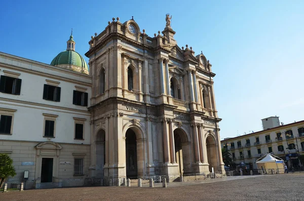 Basílica Santuario Santísima Virgen Del Santo Rosario Pompeya Italia — Foto de Stock