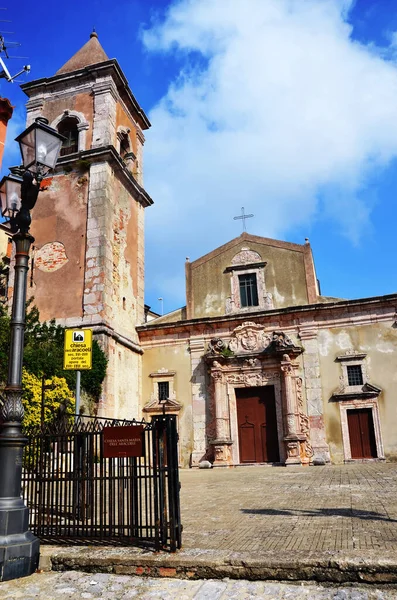 Kyrkan Aracoeli San Marco Alunzio Siciily Italy — Stockfoto