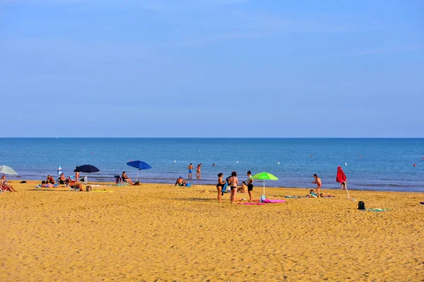 Plage Côte Settembre 2018 Marina Ragusa Italie — Photo