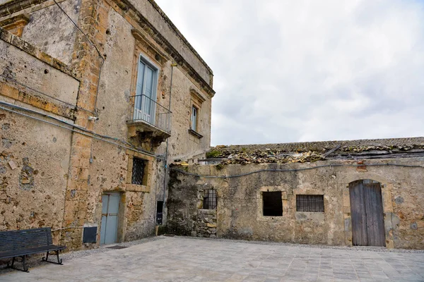 Marzamemi Dorf Der Provinz Syrakus Sizilien Italien — Stockfoto