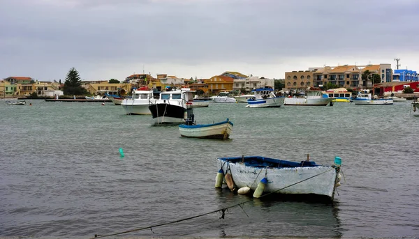 Pueblo Marzamemi Provincia Siracusa Sicilia — Foto de Stock