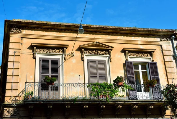 Aperçu Bâtiment Historique Modica Sicile Italie — Photo
