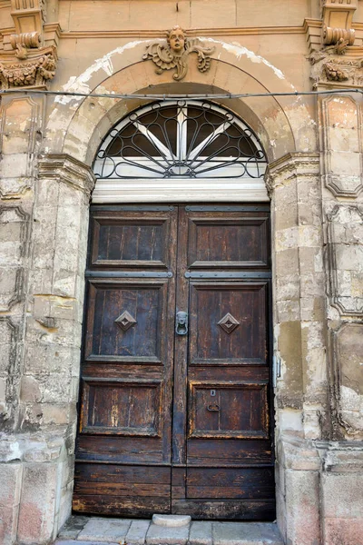 Vislumbre Edifício Histórico Modica Sicília Itália — Fotografia de Stock