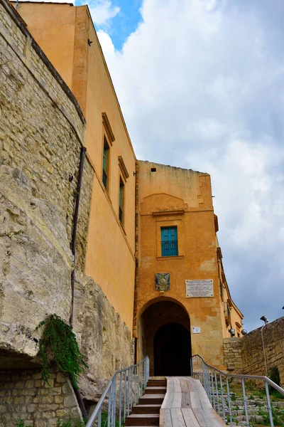 Castle Modica Construction Viii Century Xix Century Modica Italy — Stock Photo, Image