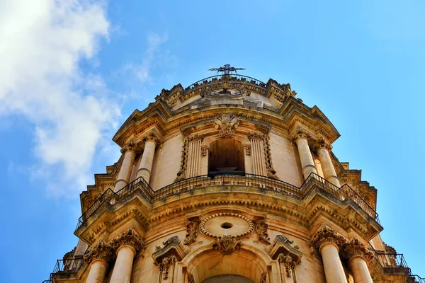 Duomo Barocco San Giorgio Della Città Modica Sicilia Italia — Foto Stock