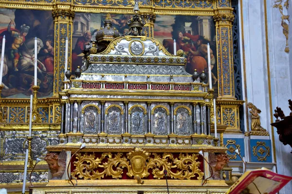 All Interno Della Cattedrale San Giorgio Chiesa Madre Della Città — Foto Stock