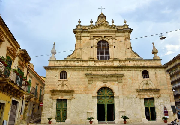 Szent Mária Betlehem Templom Modica Szicília Olaszország — Stock Fotó