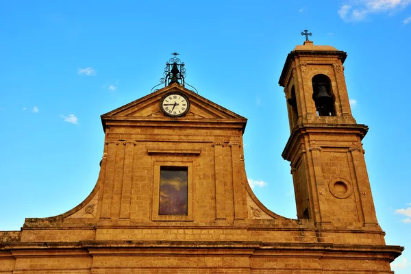 Iglesia Madre Santa Croce Camerina Sicily Italia —  Fotos de Stock