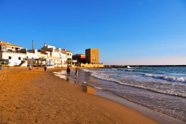 Ragusa eyaletinin Casa Montalbano yakınlarındaki plaj, ünlü televizyon dizisi Sep 23 2018 Punta Secca İtalya 'nın yeridir.