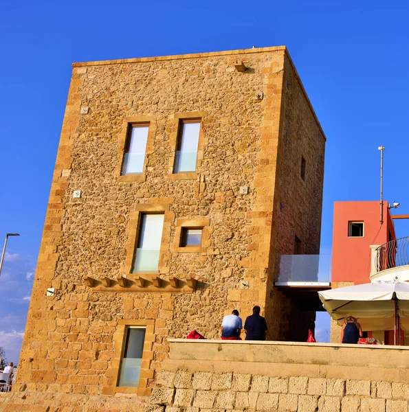 Torre Scalambra Nära Casa Montalbano Provinsen Ragusa Som Har Blivit — Stockfoto
