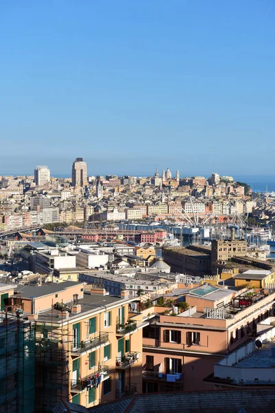 Cenova İtalya 'nın şehir manzarası