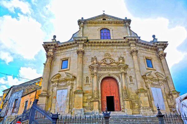 Kerk Van Heilige Zielen Het Vagevuur Ragusa Italië — Stockfoto
