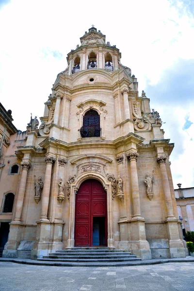 Igreja San Giuseppe Ragusa Sicília Itália — Fotografia de Stock