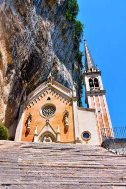 Madonna della Corona Ferrara di Monte Baldo Verona, İtalya