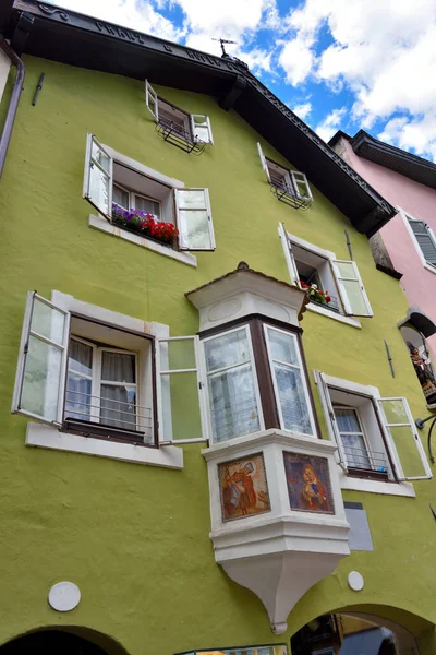 characteristic historic house in Chiusa South Tyrol Italy