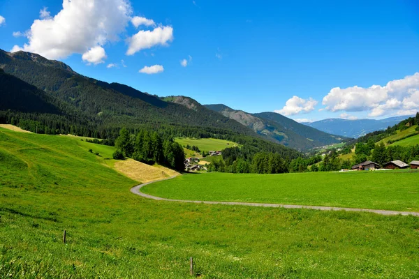 Panorama Val Funes Sur Tyrol Italia —  Fotos de Stock