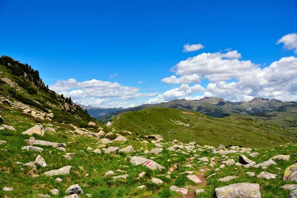 Alpe Villandro Segundo Maior Pasto Montanha Europa Tirol Sul Itália — Fotografia de Stock