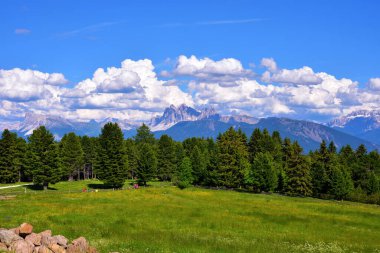 Alpe di Villandro, İtalya 'nın güneyindeki Avrupa' nın ikinci büyük dağ otlağıdır.