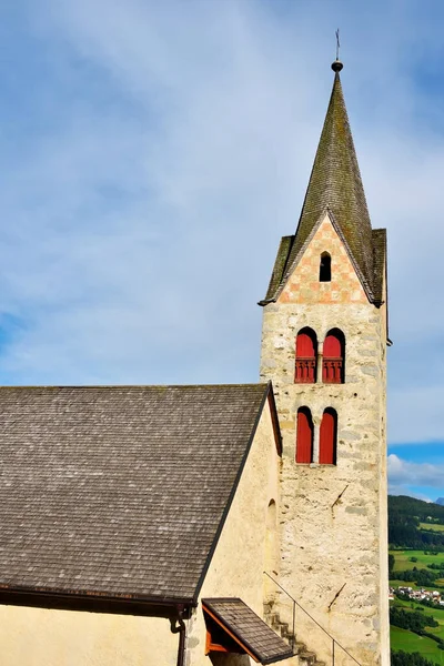 Iglesia San Michele Villandro Tirol Del Sur Italia — Foto de Stock