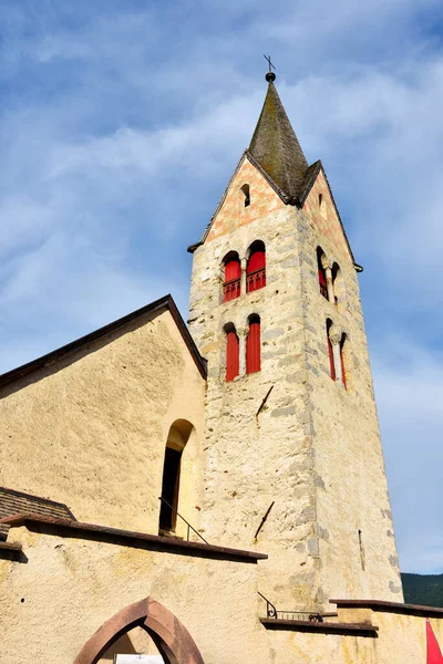 Iglesia San Michele Villandro Tirol Del Sur Italia — Foto de Stock