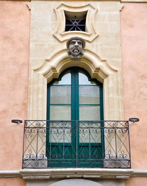 Bertini Palace Ragusa Sicily Italy — Stock Photo, Image