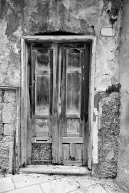 Ragusa Sicilya 'nın tarihi merkezi manzarası